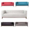 Sofa 3-Seater Sofa Upholstered Wooden